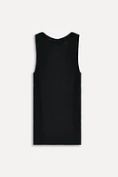 RIB KNIT SLEEVELESS TOP 50TH ANNIVERSARY
