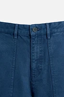 PANTALON REGULAR FIT DÉLAVÉ