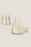CHILDREN'S KITCHEN LINEN SET