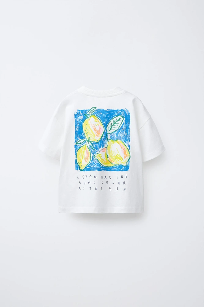 T-SHIRT À IMPRIMÉ CITRONS