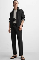 STRAIGHT FIT PANTS