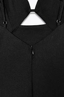 CUT OUT MIDI DRESS