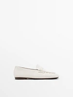 Mocassins souples avec patte