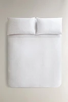 HOUSSE DE COUETTE IMPRIMÉ FEUILLES