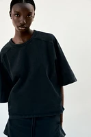 WASHED HEAVY COTTON T-SHIRT