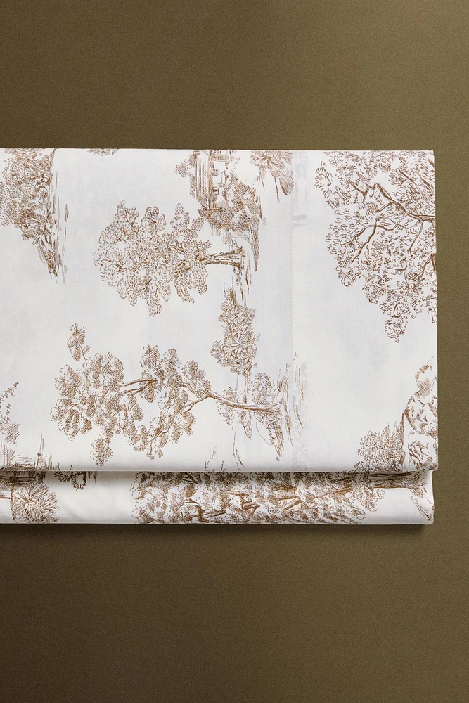 TOILE JOUY FOREST FLAT SHEET