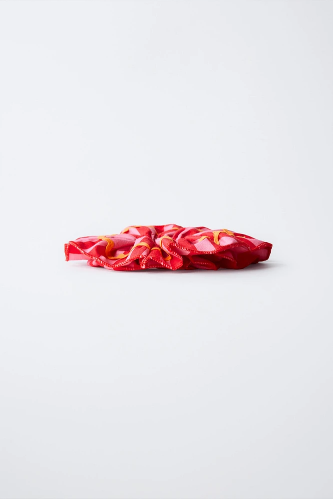CASA LAWA © X ZARA KIDS WAVY TRIM HAIR TIE