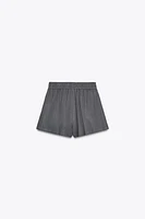 LINEN BOXER SHORTS