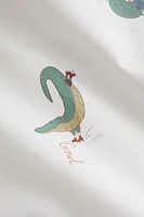 CHILDREN’S CROCODILE DUVET COVER
