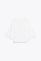 CHEMISE À ENTRE-DEUX
