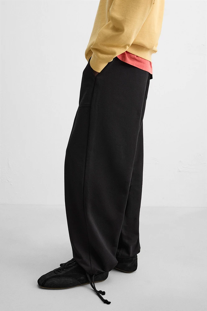 WIDE FIT JOGGER PANTS