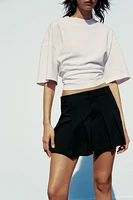 PLEATED SKORT