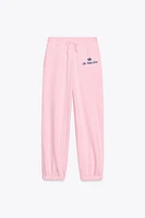 THE WHITE LOTUS FLEECE PANTS