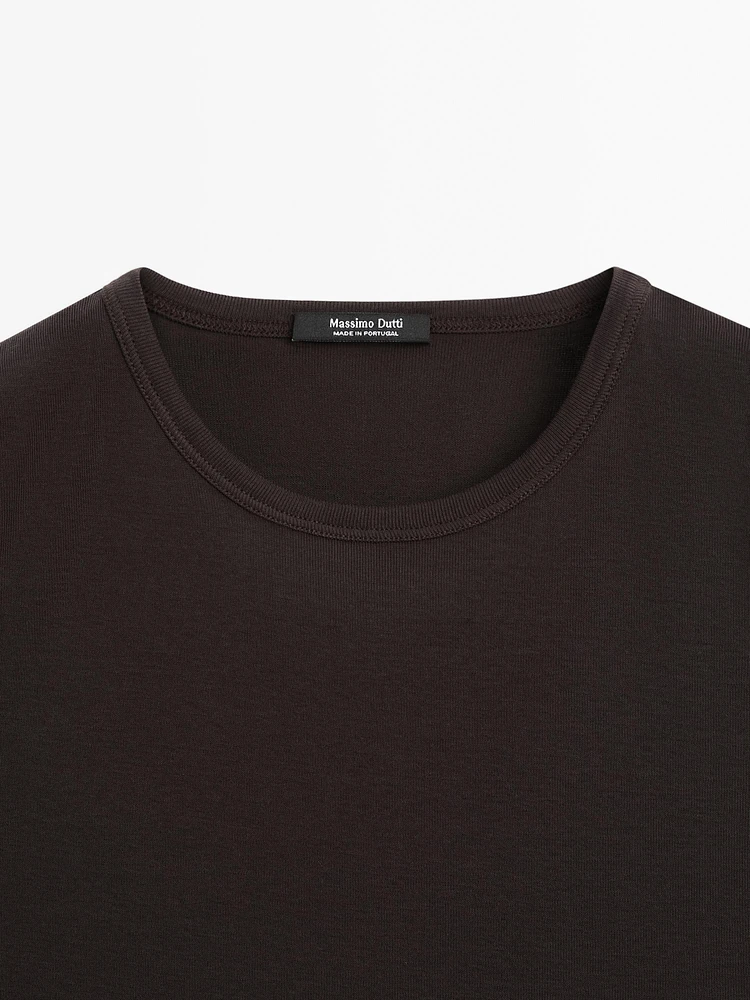Crop top œillets