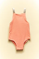 MAILLOT DE BAIN PLAGE ENFANT COULEUR CONTRASTANTE