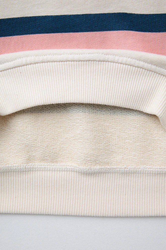 SWEAT À RAYURES