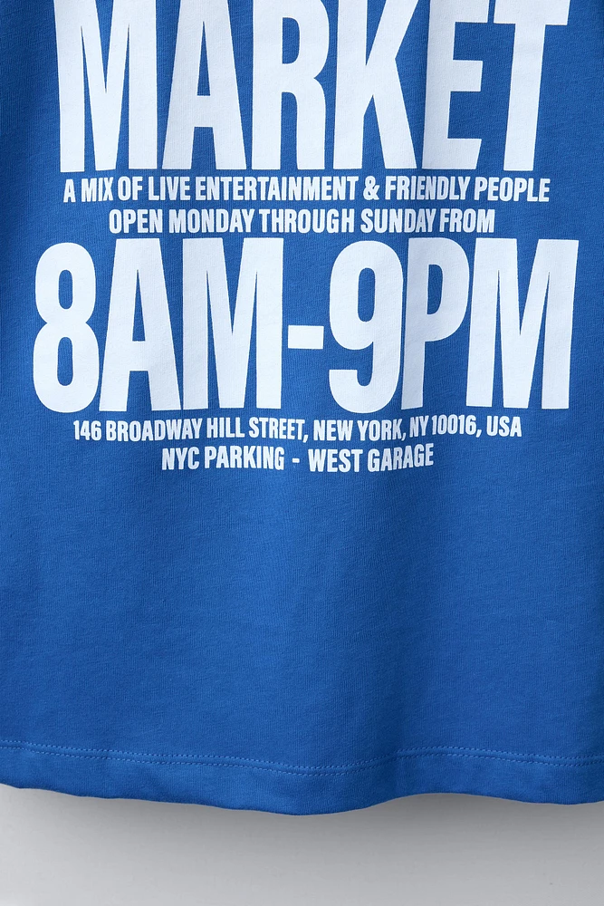 TEXT PRINT T-SHIRT