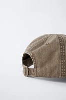 CASQUETTE EFFET DÉLAVÉ
