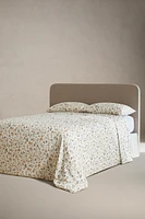 DRAP DE DESSUS SATIN IMPRIMÉ FLEUR