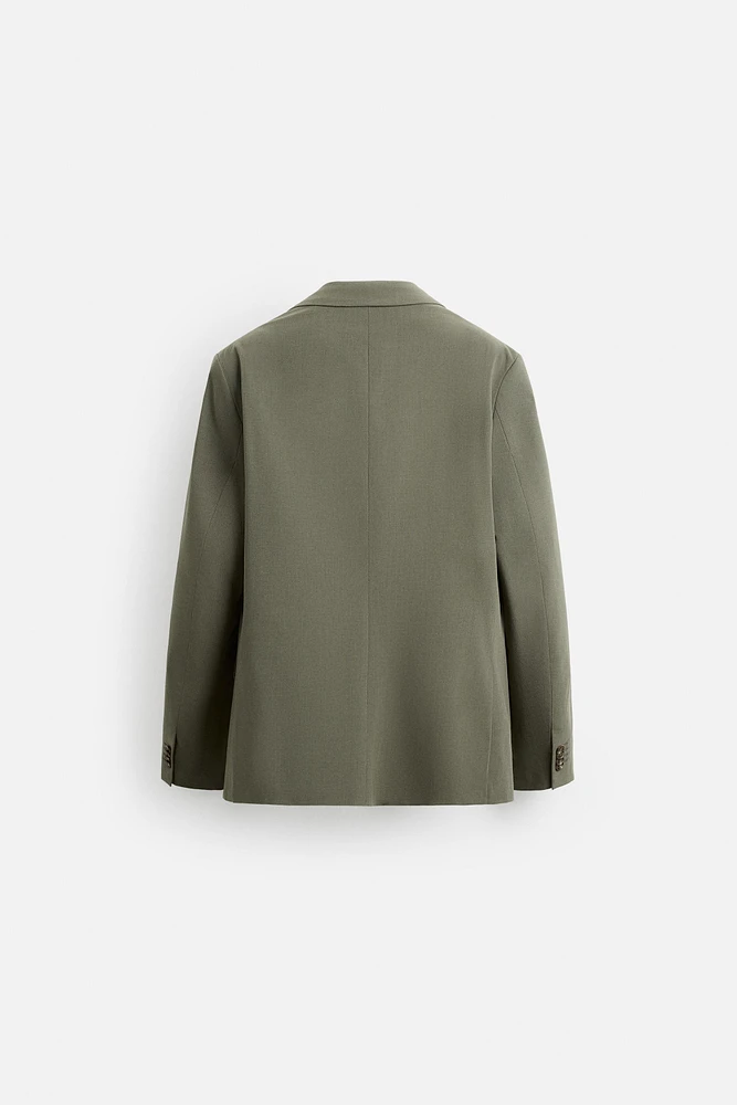 WOOL BLEND SUIT JACKET