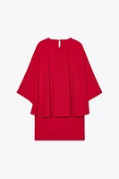 ZW COLLECTION SHORT CAPE DRESS