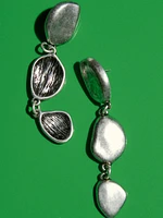Boucles d’oreilles pendantes feuille