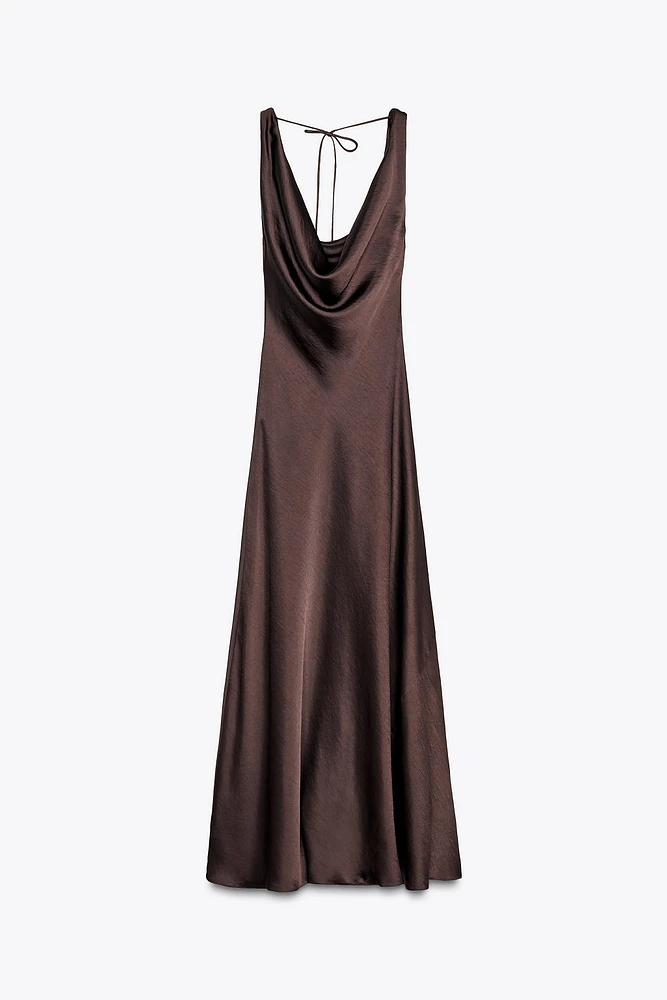 ROBE LONGUE SATINÉE ZW COLLECTION