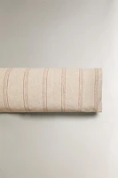 DYED THREAD STRIPED PILLOWCASE