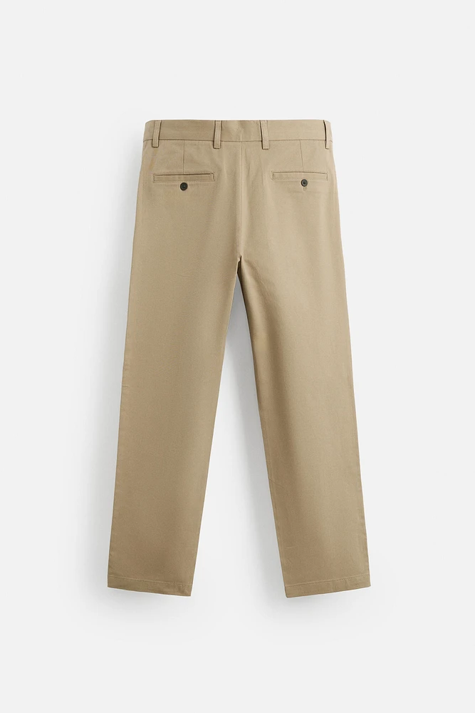 REGULAR FIT CHINO PANTS