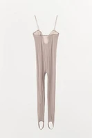 FULL LENGTH POLYAMIDE JUMPSUIT