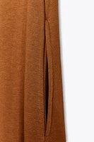 HEAVY COTTON STRAPLESS DRESS