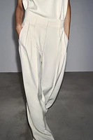 PANTALON À PINCES FLUIDE ZW COLLECTION