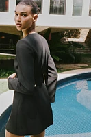 BUCKLE BELT BLAZER