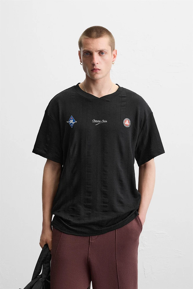 T-SHIRT IMPRIMÉS FOOT RÉTRO