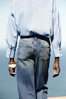 Z1975 BELTED HIGH-WAISTED CULOTTES