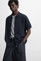 TEXTURED ZIPPER JACKET