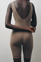 POLYAMIDE SHORT JUMPSUIT