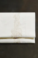 EMBROIDERED FLAT SHEET