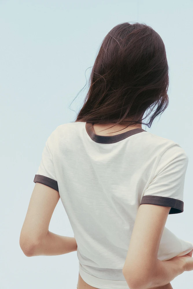 FLAME TEXT T-SHIRT