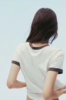 FLAME TEXT T-SHIRT
