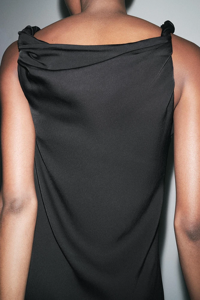 ZW COLLECTION SATIN MIDI DRESS