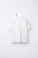 CHEMISE EN COTON LIN