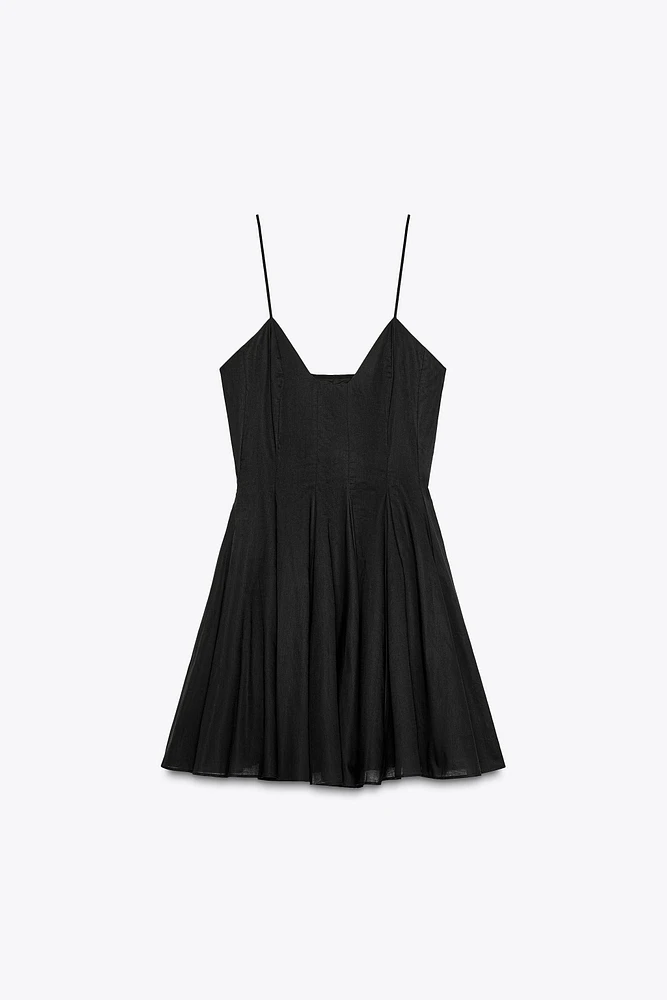 ZW COLLECTION SHORT POPLIN DRESS