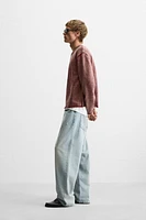 WASHED TEXTURED SWEATER