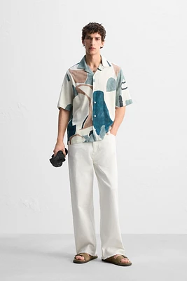 ABSTRACT PRINT SHIRT
