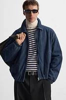 QUILTED DENIM JACKET