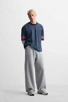 T-SHIRT STRUCTURE OUVERTE VARSITY