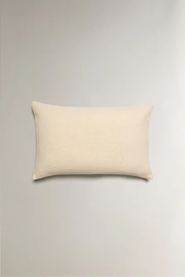 HOUSSE DE COUSSIN UNIE LIN
