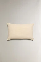 HOUSSE DE COUSSIN UNIE LIN