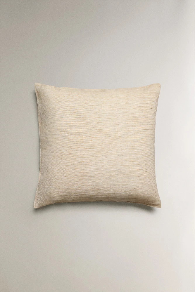 TEXTURED STRIPED PILLOWCASE